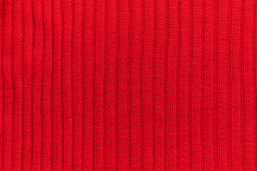 piece of a red wool fabric with stripes and lines © GRAFISPHOS