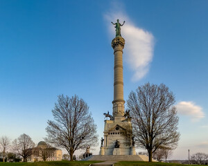 Obraz premium Soldier's and Sailor's Monument in Des Moines