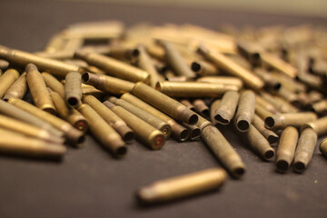 Bullets Old Statue War Memorial of Korea Museum Seoul Asia