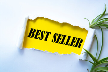 Text sign showing BEST SELLER