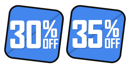 Set Sale banners design template, discount tags, great promotion, vector illustration