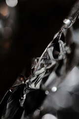 Aluminum paper colorful abstract close up background tripping modern high quality big size prints