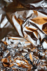 Aluminum paper colorful abstract close up background tripping modern high quality big size prints