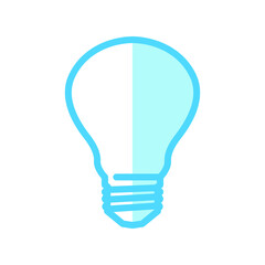 Illustration Vector graphic of  bulb icon