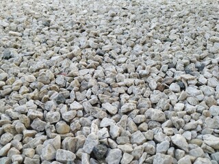 mix color stone gravel