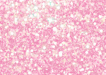 グリッター ラメ スパンコール　キラキラ　背景 イラスト　ピンク