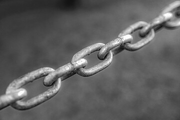 Holding and binding steel (metal) chain - 11
