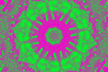 An abstract mandala shape background image.