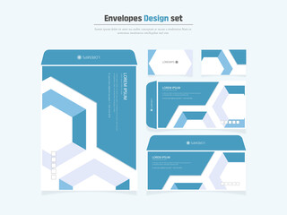 Highly utilized envelope and business card design