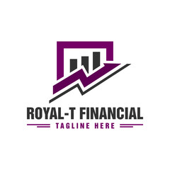 financial business traffic logo