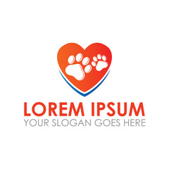 pet care vector , veterinary logo