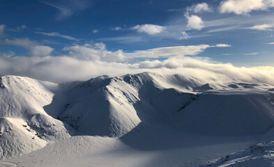 Mountain top view of Iceland 2
