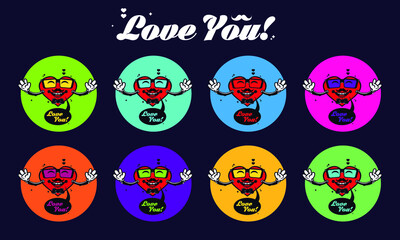 Vector Pattern Art Full color