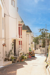 神戸の北野異人館の一角