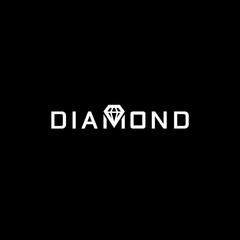 Diamond lettering, business logo design.