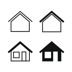 house icon set