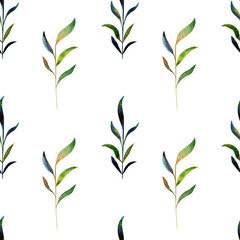 Seamless  botanical pattern  for textile, fabric, backdrops, wallpapers. 