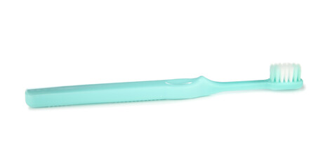 Tooth brush on white background