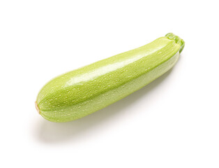 Fresh squash on white background