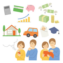 夫婦で資産運用、人生設計プラン