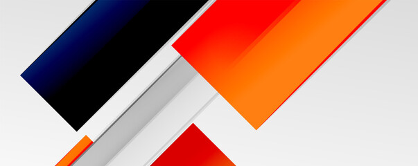 Multicolored lines background. Design template for business or technology presentations, internet posters or web brochure covers