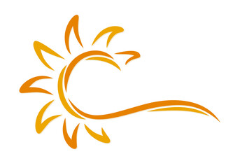 Symbol of the bright summer sun.