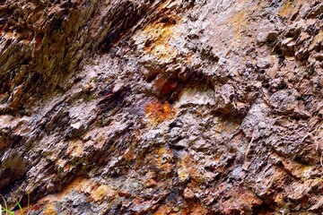 Rock texture background, in the mountains of Taiwan.