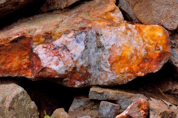 Rock texture background, in the mountains of Taiwan.