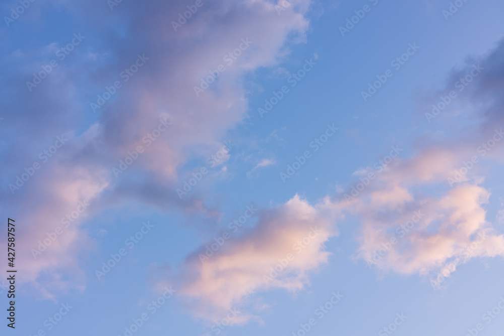Wall mural sky and clouds