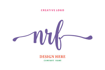 NRF lettering logo is simple, easy to understand and authoritative
