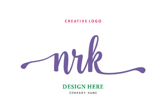 NRK lettering logo is simple, easy to understand and authoritative