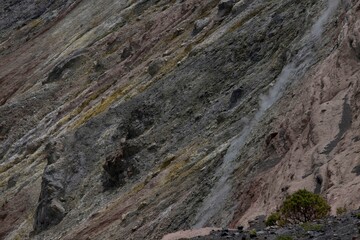 cratère du volcan Vulcano, Italie