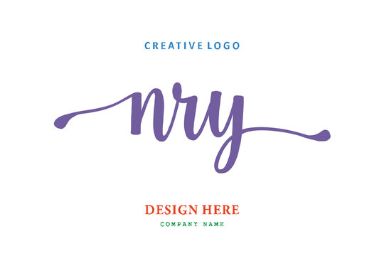 NRY lettering logo is simple, easy to understand and authoritative