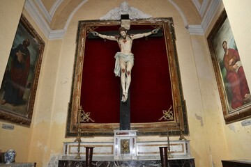 Napoli - Prima cappella sinistra nella Basilica di San Severo Fuori le Mura