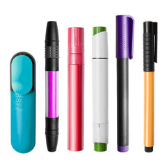 Obraz premium Markers and pens isolated