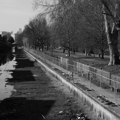 Drained Empty Dry Canal London