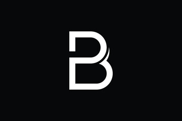 Creative Innovative Initial BP logo and PB logo. BP Letter Minimal luxury Monogram. PB Professional initial design. Premium Business typeface. Alphabet symbol and sign.