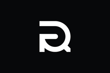 Creative Innovative Initial RP logo and PR logo. RP Letter Minimal luxury Monogram. PR Professional initial design. Premium Business typeface. Alphabet symbol and sign.