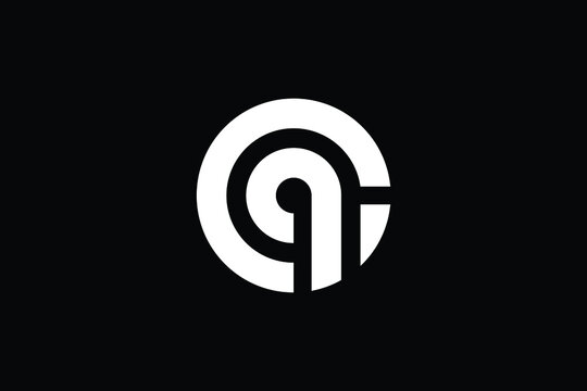 Creative Innovative Initial CQ logo and QC logo. CQ Letter Minimal luxury Monogram. QC Professional initial design. Premium Business typeface. Alphabet symbol and sign.