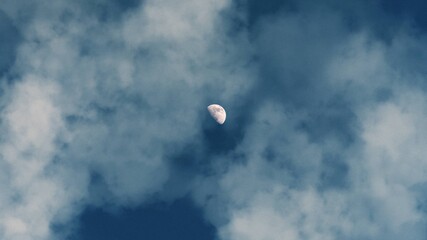 Moon and Sky