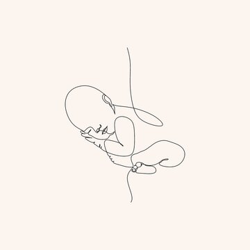 Baby Line Drawing Images – Browse 266,307 Stock Photos, Vectors, and Video