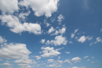 Obraz premium 青空に浮かぶ雲