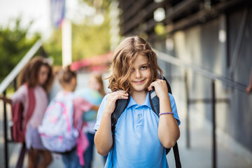 I am ready for school.