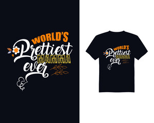 Mother's day vector t-shirt design