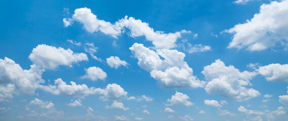 white cloud with blue sky background