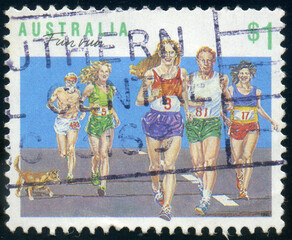 Fun Run, runner athletes, circa 1990