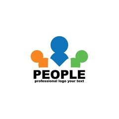 Fun people Healthy Life Logo template vector icon, Adoption and community care Logo
