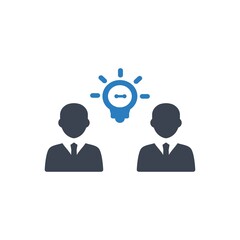 Business idea icon