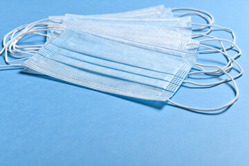 medical protective mask for respiratory protection against viruses, germs, covid or coronavirus,...
