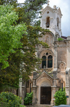 Sanctuary of the Red Fountain or Hermitage of the Virgin of the Lilies in Alcoy, Alicante, Spain